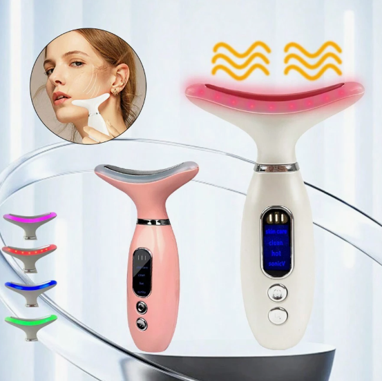 Miniatura 3 de Reductor Quita Papada Masajeador 3 Luces